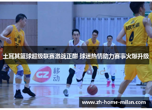 土耳其篮球超级联赛激战正酣 球迷热情助力赛事火爆升级
